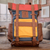 Leather-accented backpack, 'colourful  Adventure' - Leather-Accented colourful Backpack