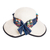 Cotton hat band, 'Problem-Free' - Hand Stitched Hat Band from Guatemala with Worry Dolls (image 2b) thumbail