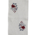Cotton table runner, 'Love Embroidery' - Handloomed Cotton Table Runner with Floral Embroidery (image 2e) thumbail
