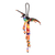 Beaded home accent, 'Hummingbird Waterfall' - Multicolor Bird-Themed Home Accent Hand Made in Guatemala (image 2a) thumbail
