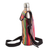 Cotton bottle carrier, 'colourful Roots' - Striped Cotton Bottle Carrier Hand-Woven in Guatemala