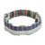 Cotton headband, 'Subtlety' - Colorful Striped Cotton Headband Hand-Woven in Guatemala