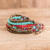 pulsera de pulsera con cuentas - Pulsera hecha a mano con cuentas en tonos vibrantes