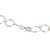 Sterling silver link necklace, 'Sparkling Bubbles' - Sterling Silver Link Necklace with Bubble Motifs (image 2e) thumbail
