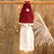 Gehäkelter Handtuchhalter - Gehäkelter Weihnachtsmann-Handtuchhalter mit Kunststoffreifen