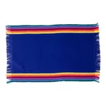 Cotton placemats and napkins, 'Indigo Balance' (set of 4) - Handwoven Cotton Indigo Placemats with Napkins (Set of 4)