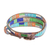 Glass beaded wrap bracelet, 'Intense Mosaic' - Handcrafted Glass Beaded Wrap Bracelet in Intense Colors (image 2c) thumbail