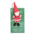 Cotton worry doll, 'Lucky Santa' - Handcrafted Cotton and Cibaque Santa Claus Worry Doll