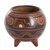 Ceramic decorative vase, 'Chorotega Time' - Chorotega-Style Hand-Painted Ceramic Decorative Vase (image 2a) thumbail