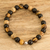 Multi-gemstone beaded bracelet, 'Nairobi Vibe' - Multi-Gemstone Beaded Bracelet in Warm Tones