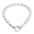 Cultured pearl beaded bracelet, 'Marine Victory' - Cream Cultured Pearl Beaded Bracelet from Costa Rica (image 2c) thumbail
