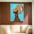 'Love for My Land' - Acrylic on Canvas Painting of Woman in Expressionist Style