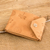 Ledergeldbörse - Handgefertigte braune Lederbrieftasche aus Costa Rica