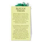 Cotton worry dolls, 'Mayan Trees' (set of 4) - Set of 4 Handcrafted Cotton and Cibaque Tree Worry Dolls