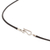 Jade pendant necklace, 'Heart Allure' - Two-Tone Jade Heart Pendant Necklace with 925 Silver Accents (image 2e) thumbail