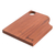 Wood cutting board, 'Family Delight' - Handcrafted Cedar Wood Cutting or Serving Board in Brown