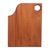 Wood cutting board, 'Family Delight' - Handcrafted Cedar Wood Cutting or Serving Board in Brown