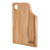 Wood cutting board, 'Family Ambrosia' - Handmade Teak Wood Cutting or Serving Board (image 2b) thumbail