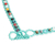 Crystal beaded necklace, 'Turquoise Magic' - Turquoise Beaded Necklace with Crystals in a Rainbow Palette (image 2d) thumbail
