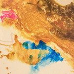 'Feelings at the Sowing Time I' (2021) - Signed Stretched Abstract Painting in a Warm Palette