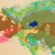 'Sentimientos en el tiempo de la siembra II' (2021) - Cuadro abstracto estirado firmado en una paleta de colores