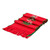 Cotton table runner, 'Christmas Gathering in Poppy' - Guatemalan Loom Woven 100% Cotton Table Runner