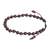 Garnet beaded bracelet, 'True Passion' - Natural Garnet Beaded Bracelet with Adjustable Length (image 2b) thumbail