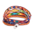 Positive energy bracelet, 'Bonds of Friendship' - Handcrafted Beaded Positive Energy Long Wrap Bracelet