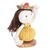 Muñeco de algodón decorativo - Muñeco Decorativo Hecho a Mano de Algodón y Fibras Naturales en Amarillo