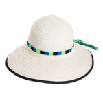 Handwoven hatbands, 'Night Thoughts' (set of 3) - Set of 3 Handloomed Acrylic Hatbands in a Vibrant Palette