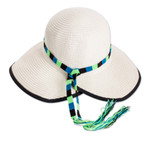 Handwoven hatbands, 'Night Thoughts' (set of 3) - Set of 3 Handloomed Acrylic Hatbands in a Vibrant Palette