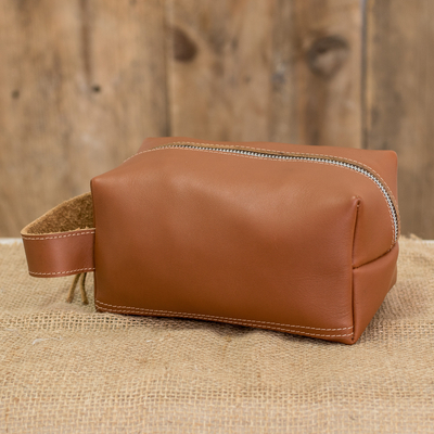Leather cosmetic bag, Glamorous Assist