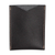 Leather card holder, 'Night Wealth' - Handcrafted Black Leather Card Holder with Open Top