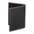 Leather card holder, 'Helpful Shadows' - Leather Card Holder in a Black Tone Handcrafted in Guatemala