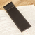 Lesezeichen aus Leder - Handgefertigtes Lesezeichen aus 100 % Leder in einem schwarzen Farbton