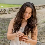 Leather coin purse, 'Evening Treasure' - Handcrafted Brown Leather Coin Purse with Zipper Closure