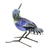 Ceramic figurine, 'Ethereal Hummingbird' - Painted Bird Ceramic Figurine Handcrafted in Guatemala (image 2c) thumbail