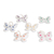 Felt ornaments, 'Rainbow Flight' (set of 6) - Set of 6 Handcrafted Embroidered Butterfly Felt Ornaments (image 2a) thumbail