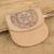 Monedero de cuero - Monedero Artesanal en Piel Estampada con Diseño de Mandala