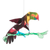 Recycled plastic mobile, 'Paradise Fauna' - Hand-Painted Recycled Plastic Mobile of a Colorful Toucan