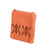 Geldbörse aus Baumwolle - Geldbörse aus orangefarbener und schwarzer Baumwolle, handgewebt in Costa Rica