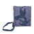 Cotton sling, 'Midnight Freedom' - Hummingbird-Themed Blue Cotton Sling with Button Closure (image 2a) thumbail