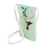 Cotton sling, 'Mint Paradise' - Embroidered Mint Cotton Sling with Bird and Floral Motifs (image 2b) thumbail