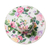 Cotton sun hat, 'Floral World' (4-inch brim) - Floral Cotton Sun Hat with Ivory Piping and 4-Inch Brim