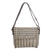 Recycled plastic shoulder bag, 'Environmental Glamour' - Eco-Friendly Handwoven Shoulder Bag in Warm Hues thumbail