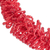 Beaded statement necklace, 'Red Textures' - Red Beaded Statement Necklace Hand-Crafted in Guatemala (image 2e) thumbail