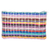 Handwoven cosmetic bag, 'colour Dream' - Eco-Friendly Hand-Woven Recycled Vinyl Cord Cosmetic Bag