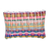 Handwoven toiletry bag, 'Color Explosion' - Eco-Friendly Hand-Woven Recycled Vinyl Cord Toiletry Bag thumbail