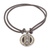 Collar colgante de níquel - Collar con colgante con temática de astrología maya y signo B'atz'