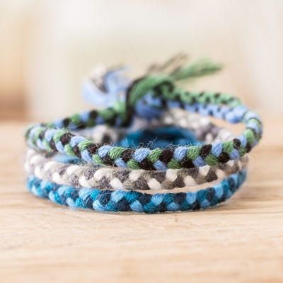 Earth Day Beaded Friendship Bracelet Craft
